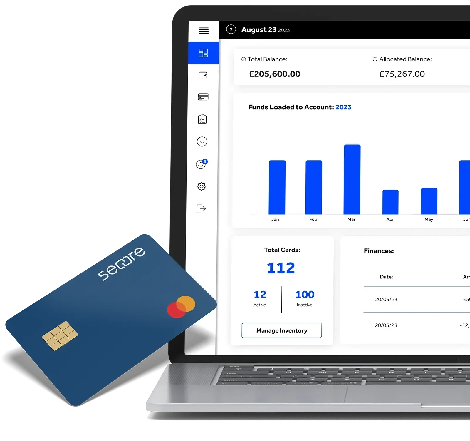 Payout laptop hero